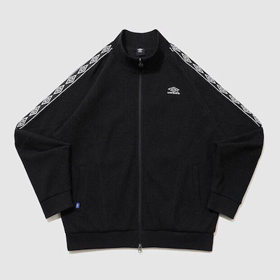 カラーブロックワッフルトラックジャケット BLACK UR124CFT11 BLK0 13,961円