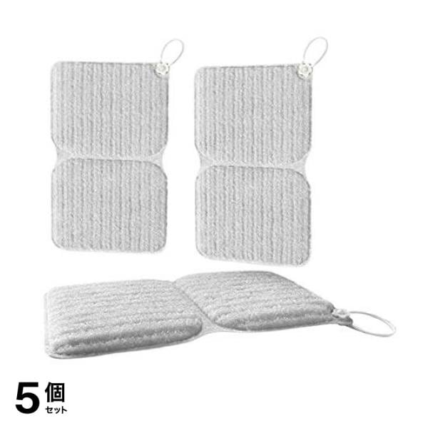 サンコー びっくりフレッシュ 抗菌糸で作ったバスピカピカ 3個入 (BA-82) 5個セット