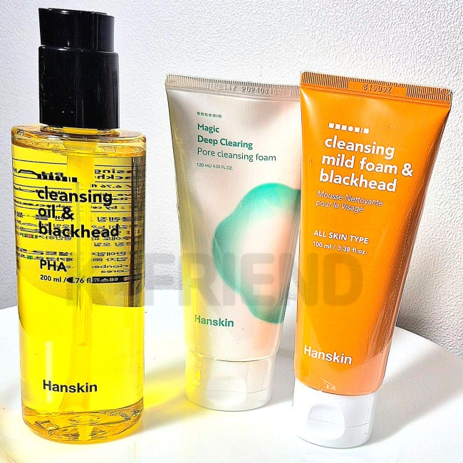 [3種セット構成] ディープクレンジングオイルブラックヘッド除去PHA 200ml +マジックディップクレンジングフォーム120ml + クレンジングマイルドフォーム＆ブラックヘッド100ml