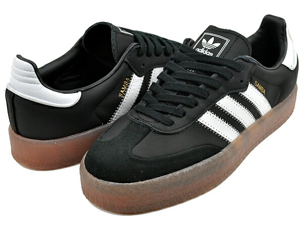 サンベエ ウィメンズ レディース スニーカー 厚底 ブラック ガム