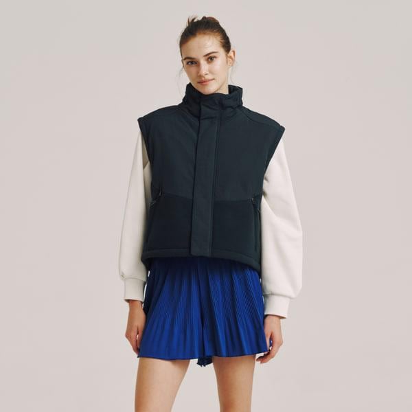 ウーマンエースカーブハイブリッドベスト/DNY/W254002TVEO2