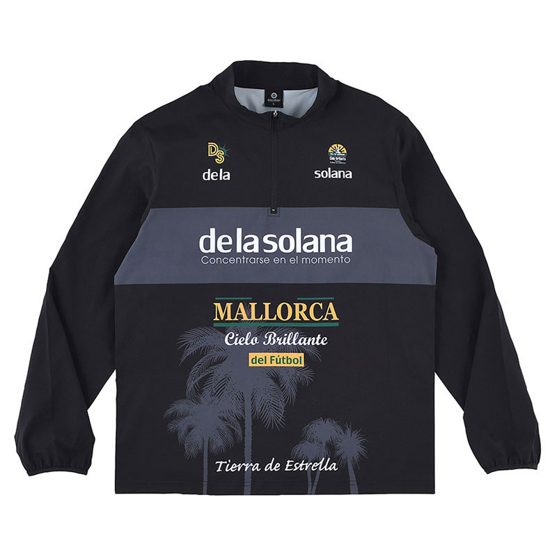 De la Solana(デラソラーナ) 1/4 Zip Piste Top サッカー・フットサル ウェア(メンズ・ユニ) (DS25F43)