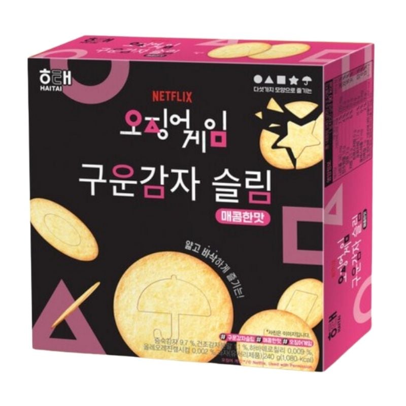 イカゲーム 焼き菓子スリム 辛口240g 3個