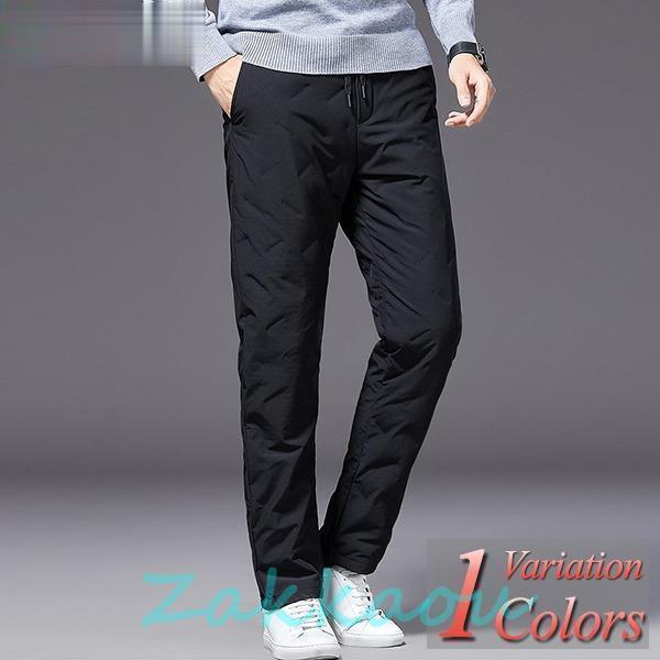 「2024発売」 ダウンパンツ メンズ 撥水ゴルフ 防寒パンツ 暖パン 羽毛 春 秋 冬 大きいサイズ 40代 50代