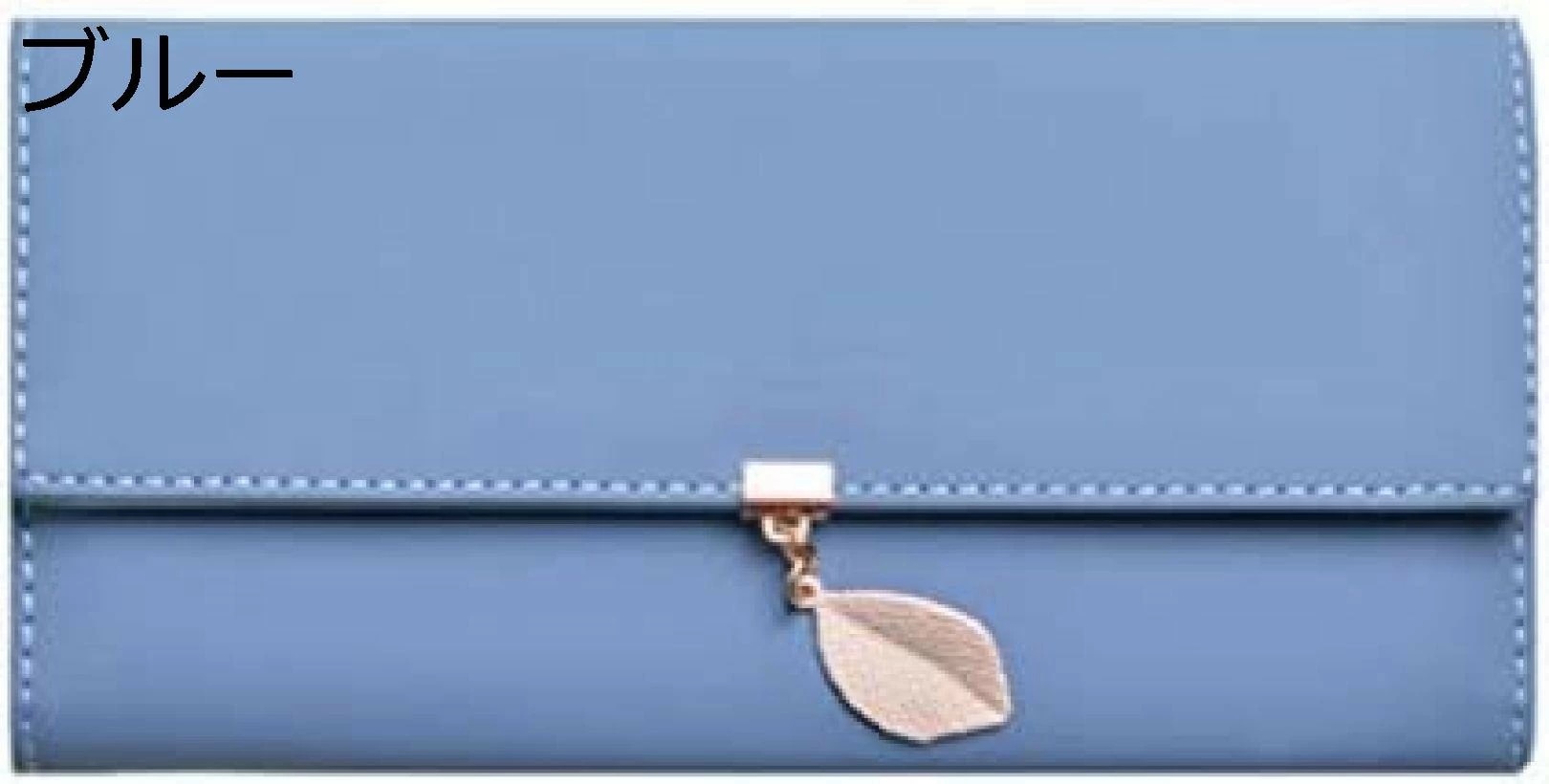 【20%OFFクーポン】長財布 レディース 英字柄 葉 三つ折り カード/お札/小銭入れ かわいい おしゃれ 使いやすい 多機能 大容量 軽量 コンパクト ウォレット 金運アップ 通勤 誕生日 母の日