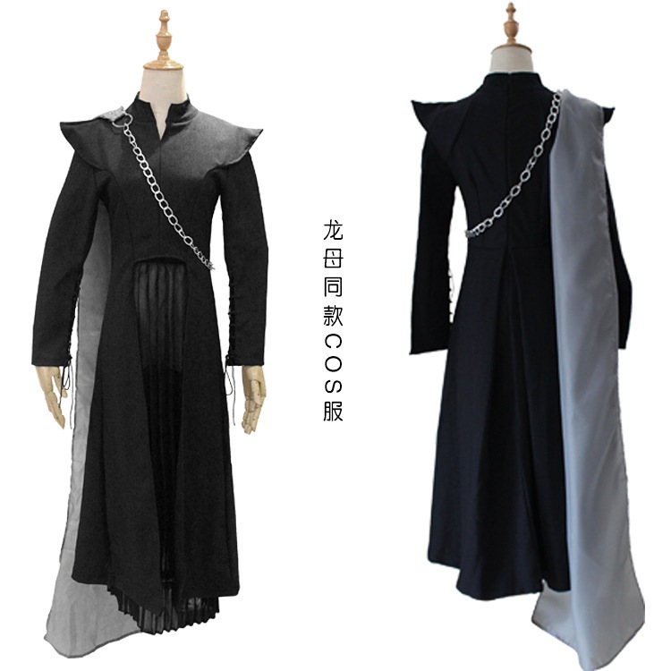 権力ゲーム第7四半期竜母コスプレ服氷と火歌デネリスハロウィン