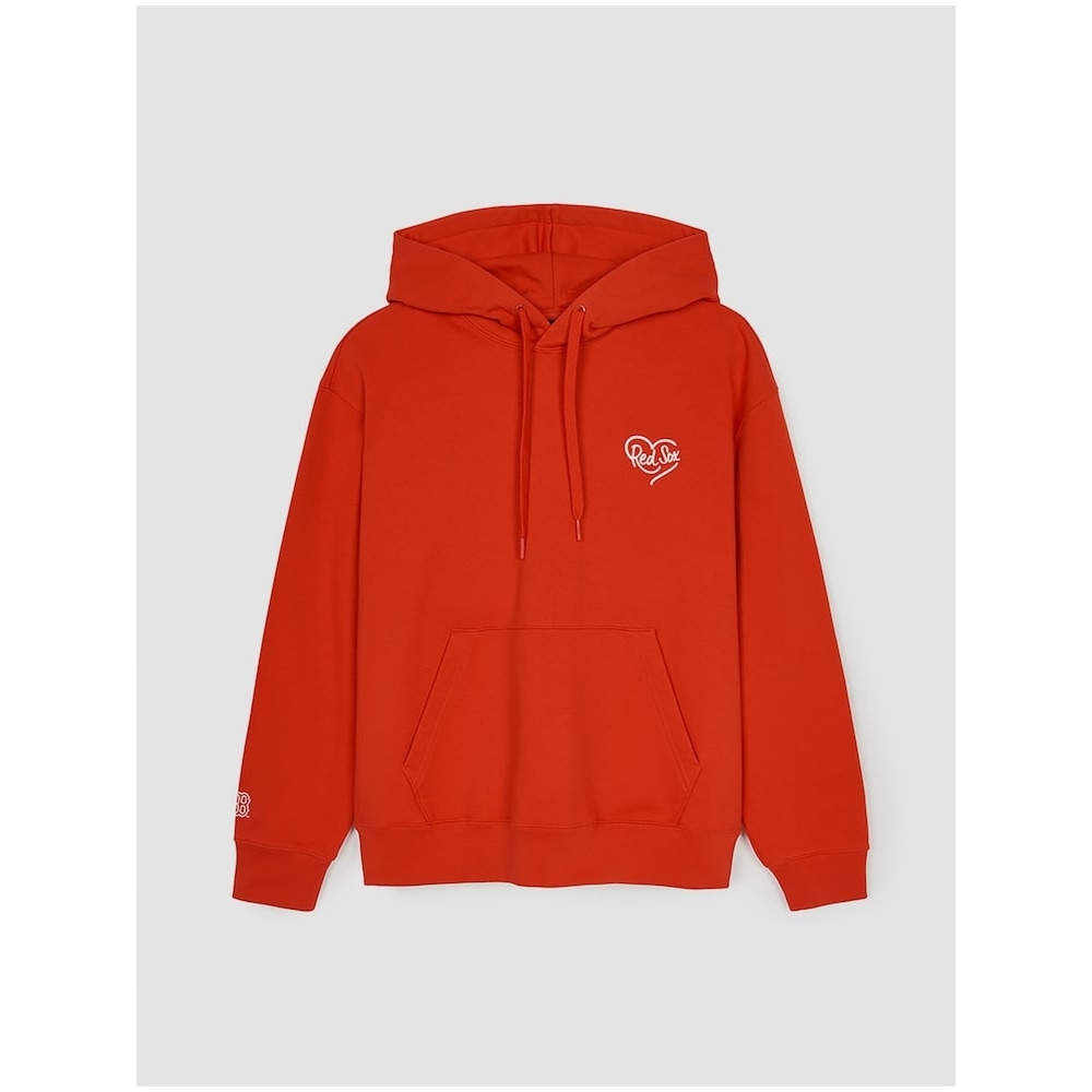 MLB ハートオーバーフィットパーカー BOS (レッド) QHHC3AHDH0144-43RDS