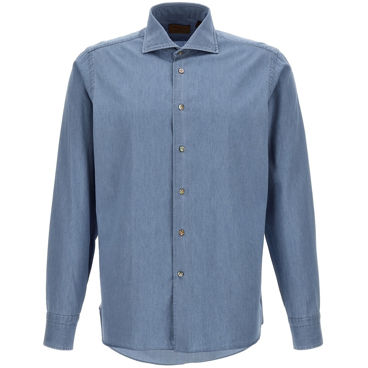 90953 ブルー 春夏2024 シャツ メンズ ju