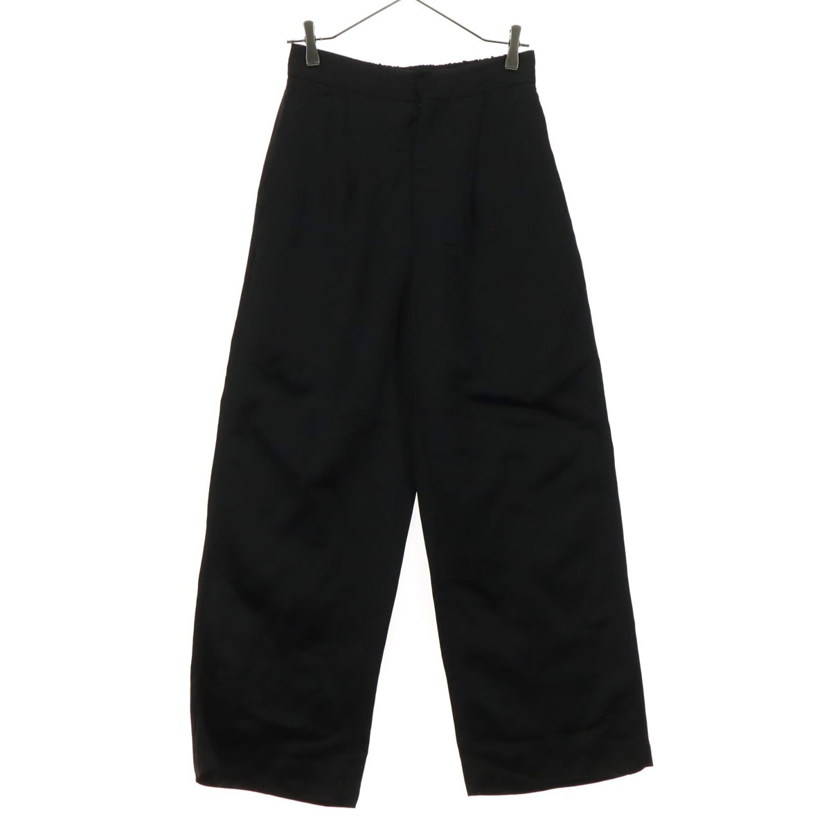 BLAMINK ブラミンク 日本製 ロングパンツ 36 ブラック レディース 古着