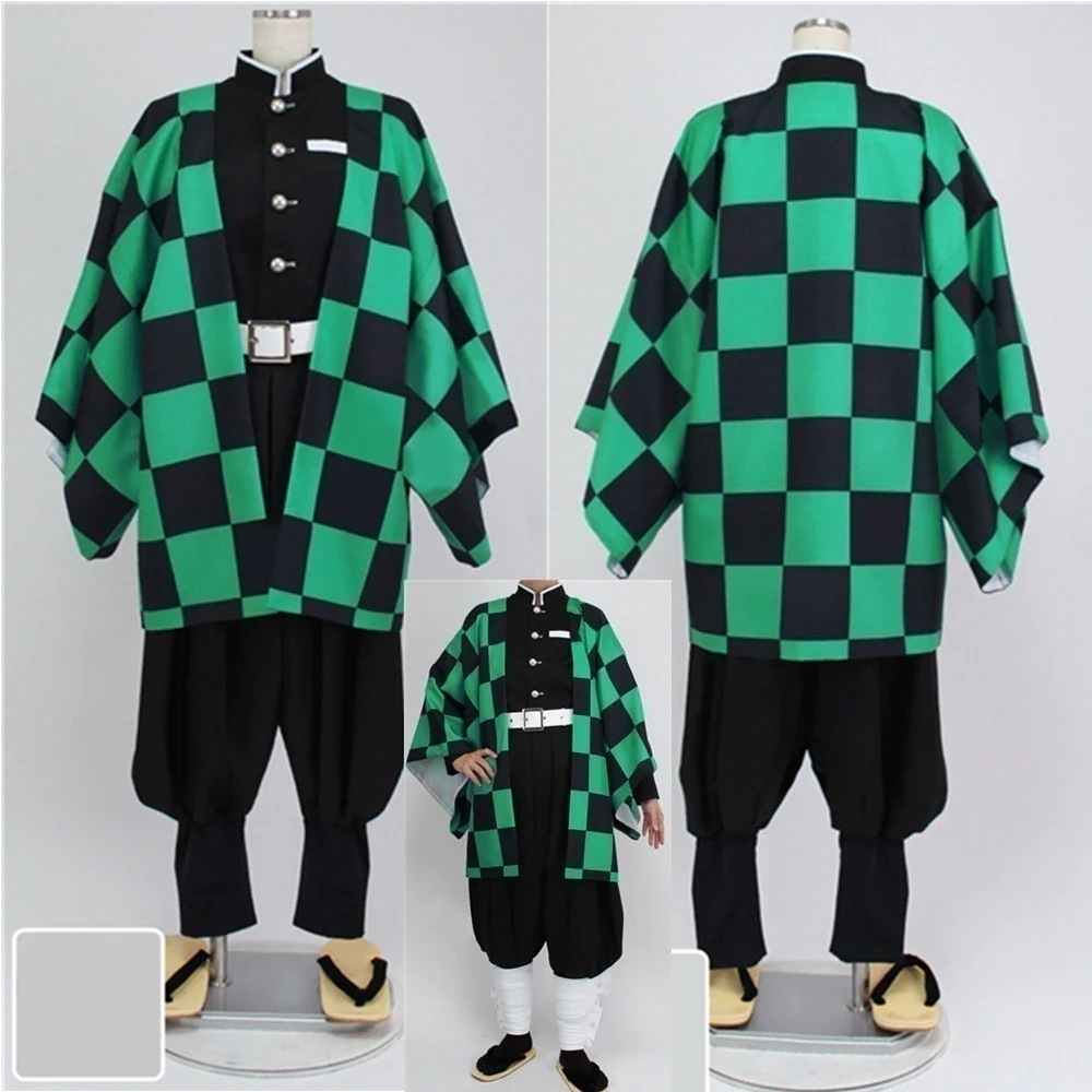 仮装 変装 ハロウィン コスチューム コスプレ衣装 鬼殺隊制服 竈門炭治郎 スーツ ハロウィン 2023年新作入荷コスプレ