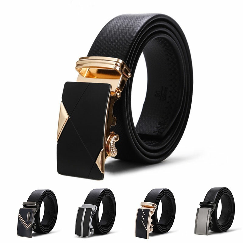 メンズ ベルト レザー ビジネス カジュアル 紳士 父の日 オートロック スーツベルト プレゼント
