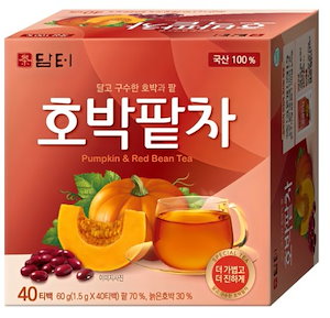 カボチャ小豆茶 韓国茶 ダイエット茶 ティーバッグ カボチャ茶 小豆茶