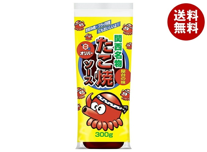 オリバーソース たこ焼ソース 300g＊12本入＊(2ケース)