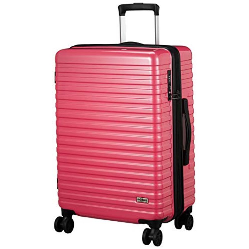 【送料無料/即納】 スーツケース mobus 63 cm ピンク 旅行用品 【送料無料/即納】 スーツケース mobus 63 cm ピンク 旅行用品