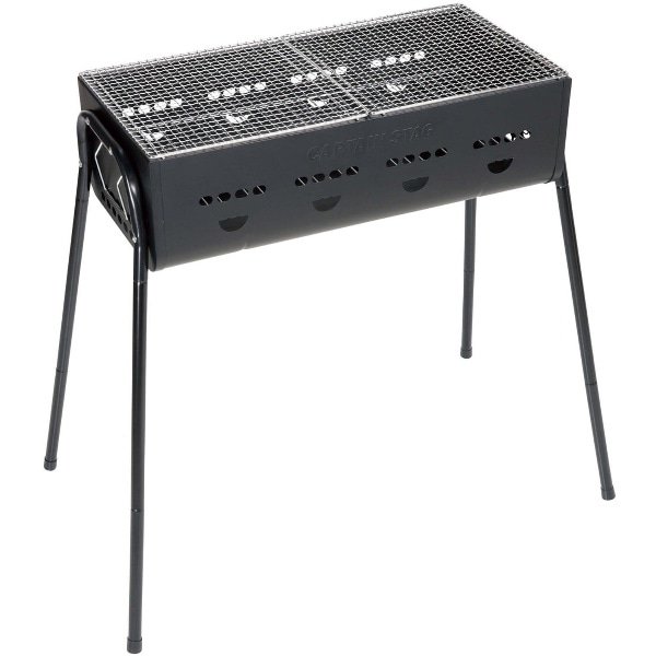 CAPTAINSTAG キャプテンスタッグ 3Wayバーベキューグリル 600 ブラック アウトドア バーベキューコンロ UG0112