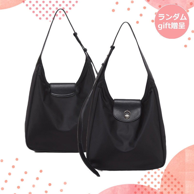 ラブホールバック Nylon black color OVBSX25108BLK バッグ ショルダーバッグ トートバッグ 収納力 頑丈 通勤 通学 デイリーユーズ 韓国 ブランド 公式 正規品