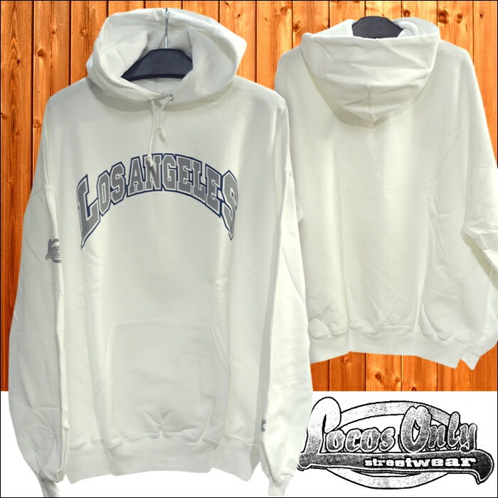 国内外の人気 Locos セール Only ブラン カジュアル ファッション 西海岸 ヒップホップ ダンス 服 B系 ウェアー Hiphop スタイル ストリート ホワイト Og プルオーバー パーカー メンズ パーカー トレーナー オプション1 2xlサイズ Garces Org