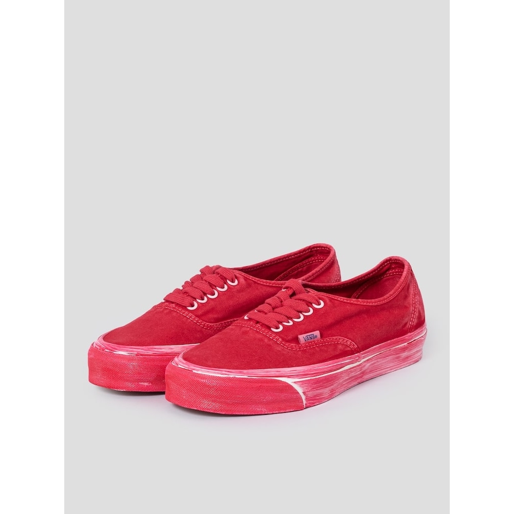 VANS (ディップダイ) オーセンティックリイシュー 44-レッド GM41K3FV56