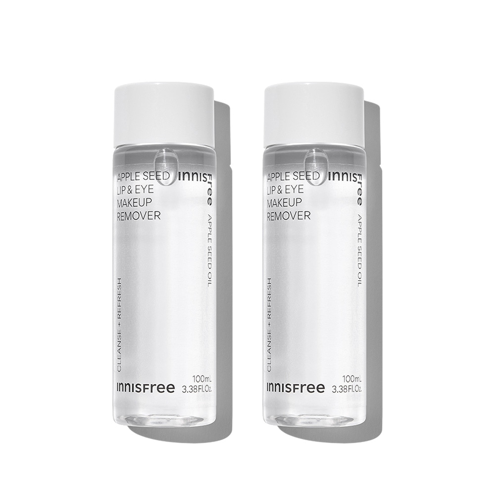 イニスフリーアップルシードリップ＆アイメイクリムーバー100mL 2個入り