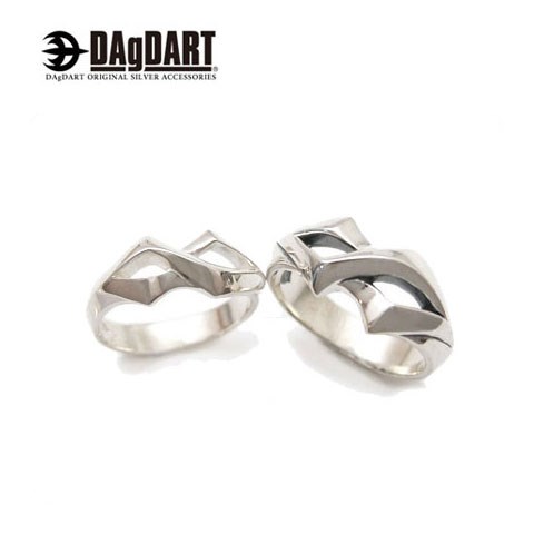 ダグダート DAgDART 刻印OK！ 無限モチーフ 指輪 ペアリング シルバー DR-288-2