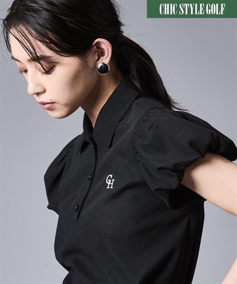 ポロシャツ パフスリーブポロシャツ 大きいサイズ有 シックスタイルゴルフ 8,702円