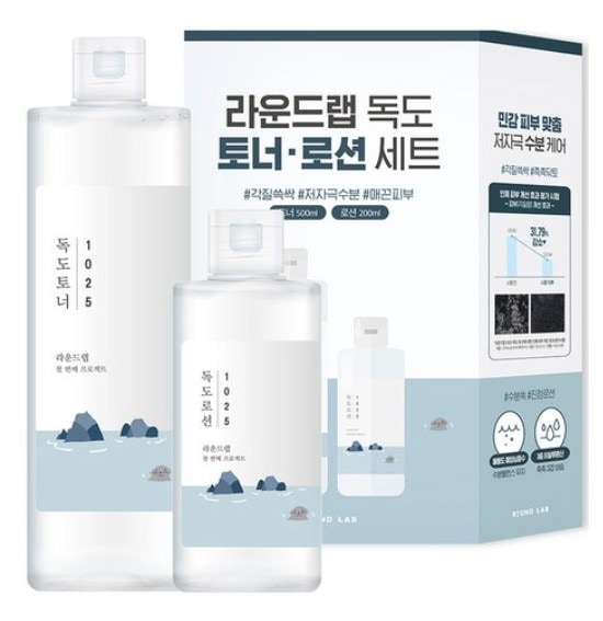 【韓国人気】1025 独島トナー500mL+ローション200mL