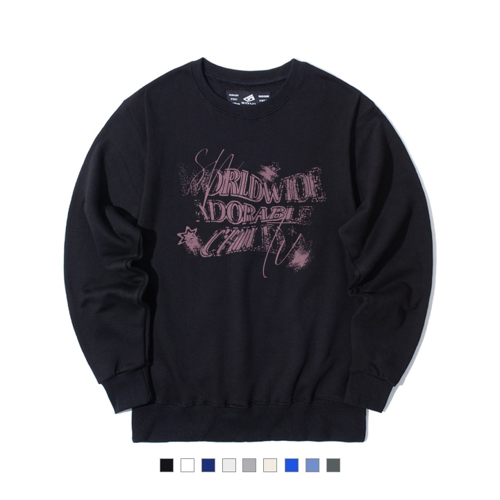 ADORABLE マンツーマンTシャツ MTM (SPM4-4SP125)