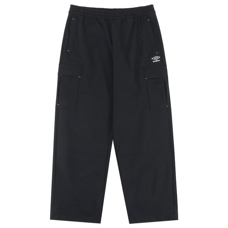 メンタッチナイロンカーゴストレートパンツ UR123CPT25BLK