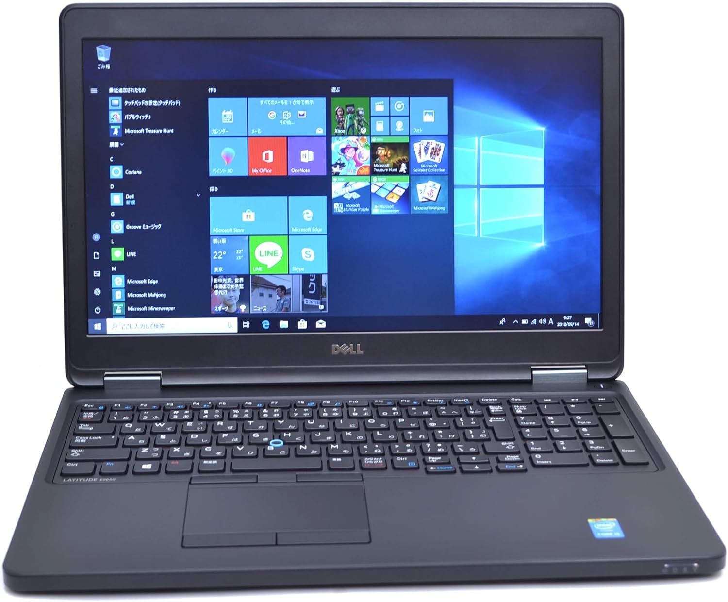 11ac 薄型ノートパソコン Latitude E5550 第5世代 Core i5 5300U 2.30GHz Windows10 メモリ4G 3.0 Bluetooth