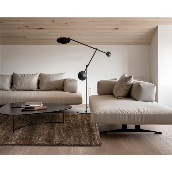 防炎 ラグマット 約200x250cm ブラウン ウィルトン アーバン プレーベル 47,168円