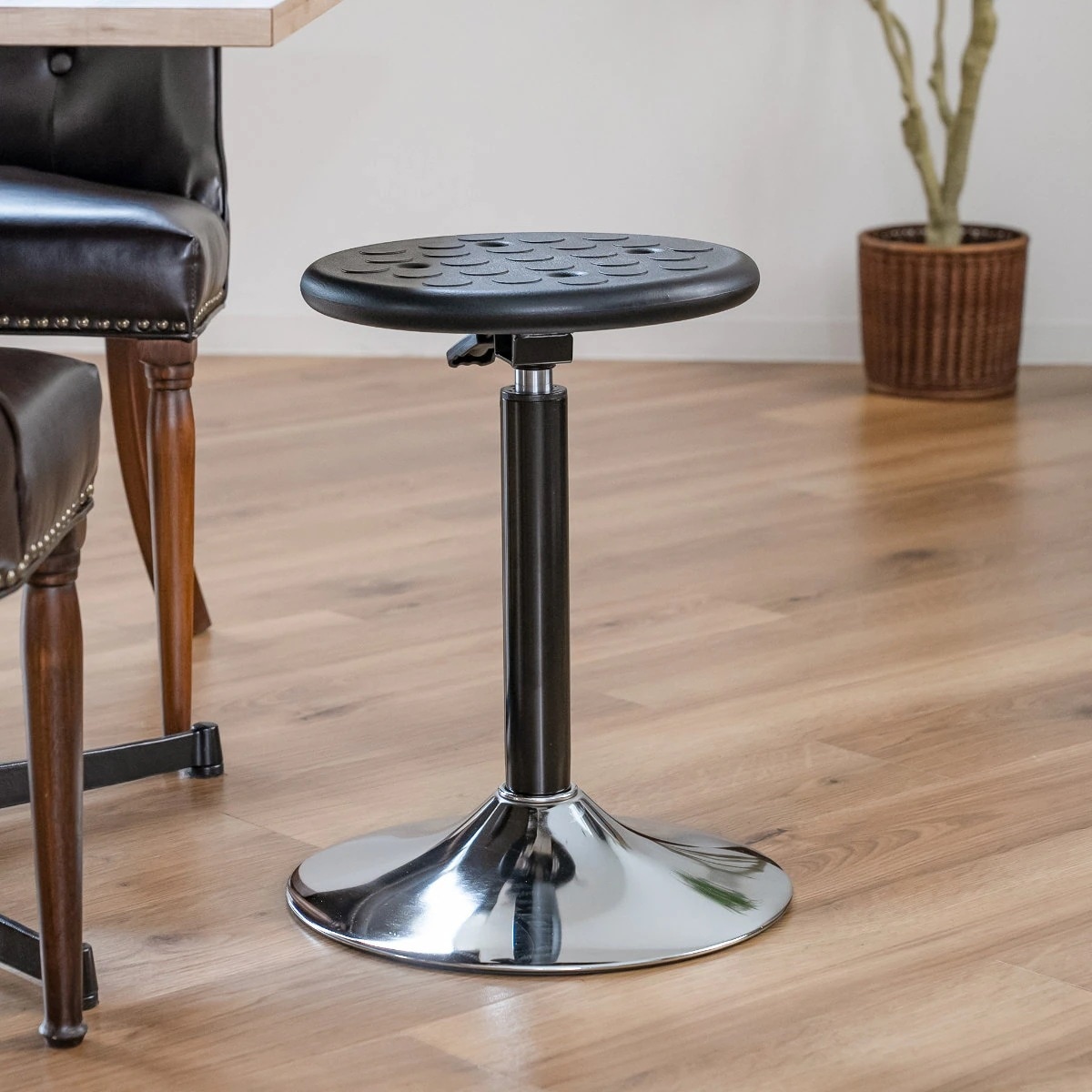 スツール 丸 昇降 回転 座面高43ー61.8cm 椅子 チェア いす バーチェア カウンターチェア ハイチェア 高さ調節 完成品 日本製 スチール パイプ 背もたれなし レバー式 360度