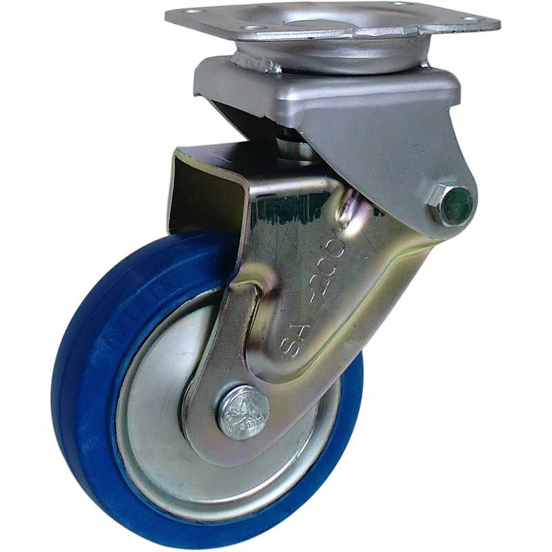 シシクアドクライス　緩衝キャスター 固定 スーパーソリッド車輪 150径　SAKHO150SST