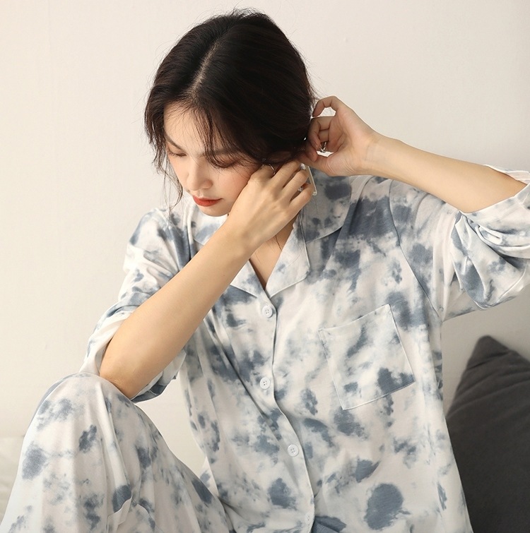 パジャマ セットアップ レディース 女性用 ルームウェア 寝巻き 部屋着 袖あり 長袖