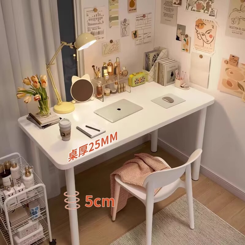 桌子女生卧室书桌简易出租屋电脑桌学生家用学习桌办公桌子工作台