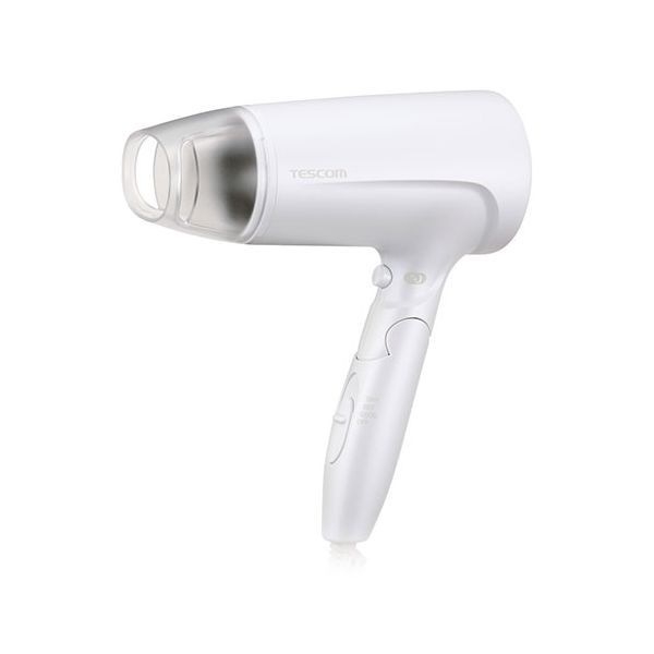 テスコム マイナスイオン ヘアドライヤー 騒音抑制 大風量 ホワイト TD460B-W