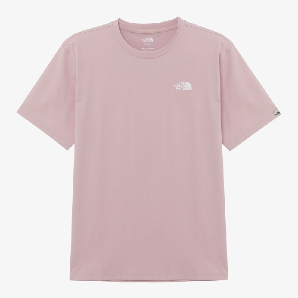 THE NORTH FACE スティンソン 半袖ラウンドティ_PALE PINK NT7UR14M