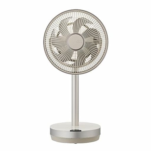 Kamomefan +c move(カモメファン プラスシームーブ)扇風機 サーキュレーター 兼用 23cm 3D首振り ミニコンパクト DCモーター 静音 節電 省エネ リモコン付き 上下左右 風量