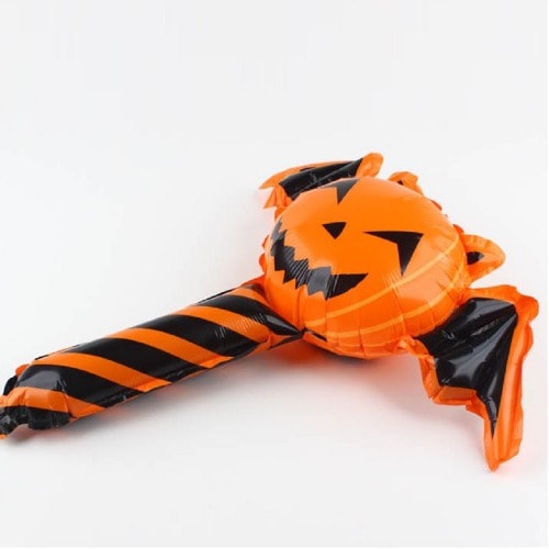 ハロウィーンパーティーキャンディロッドバルーンx 10個面白いパーティー小道具装飾団体ギフトイベントプロモーション