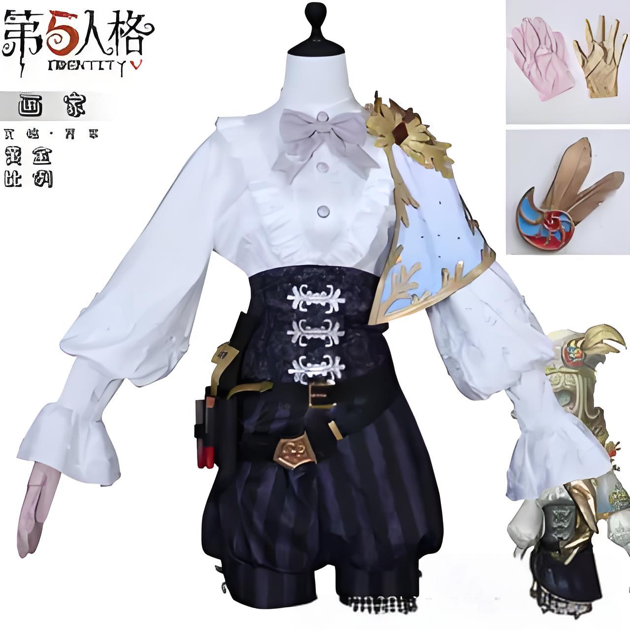 Identity Vアイデンティティ Vフィトラッカ画家黄金比スーツゲーム衣装