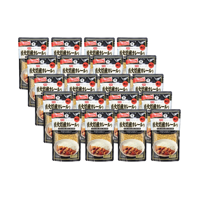 直火焙煎カレールゥ 辛口 170g 20袋セット ムソー 国産 濃厚 カレー