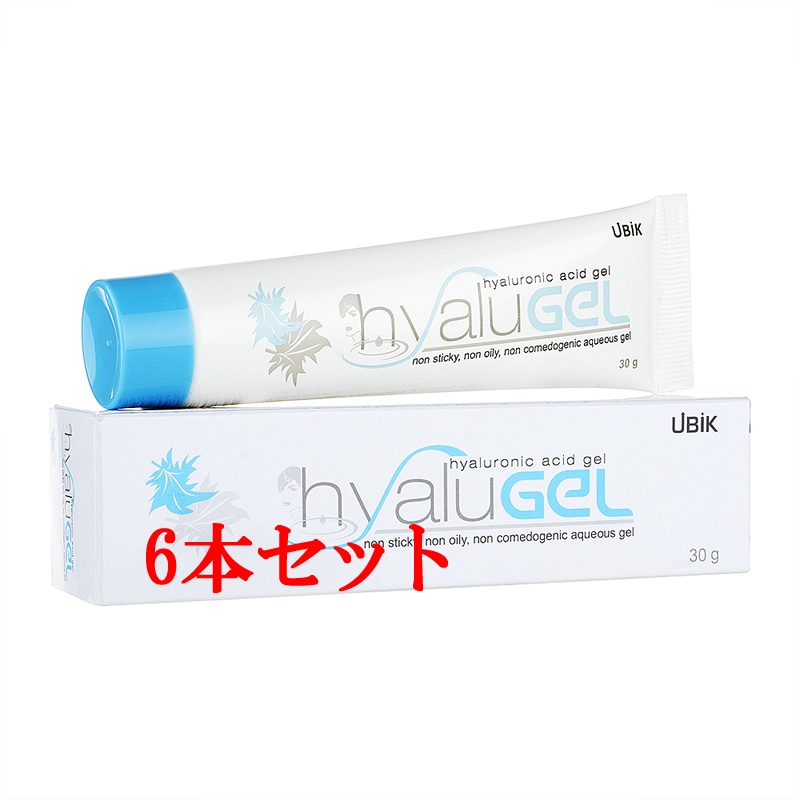ヒアルジェル（30g）・6本セット　【ヒアルロン酸配合保湿ジェル】【海外発送】