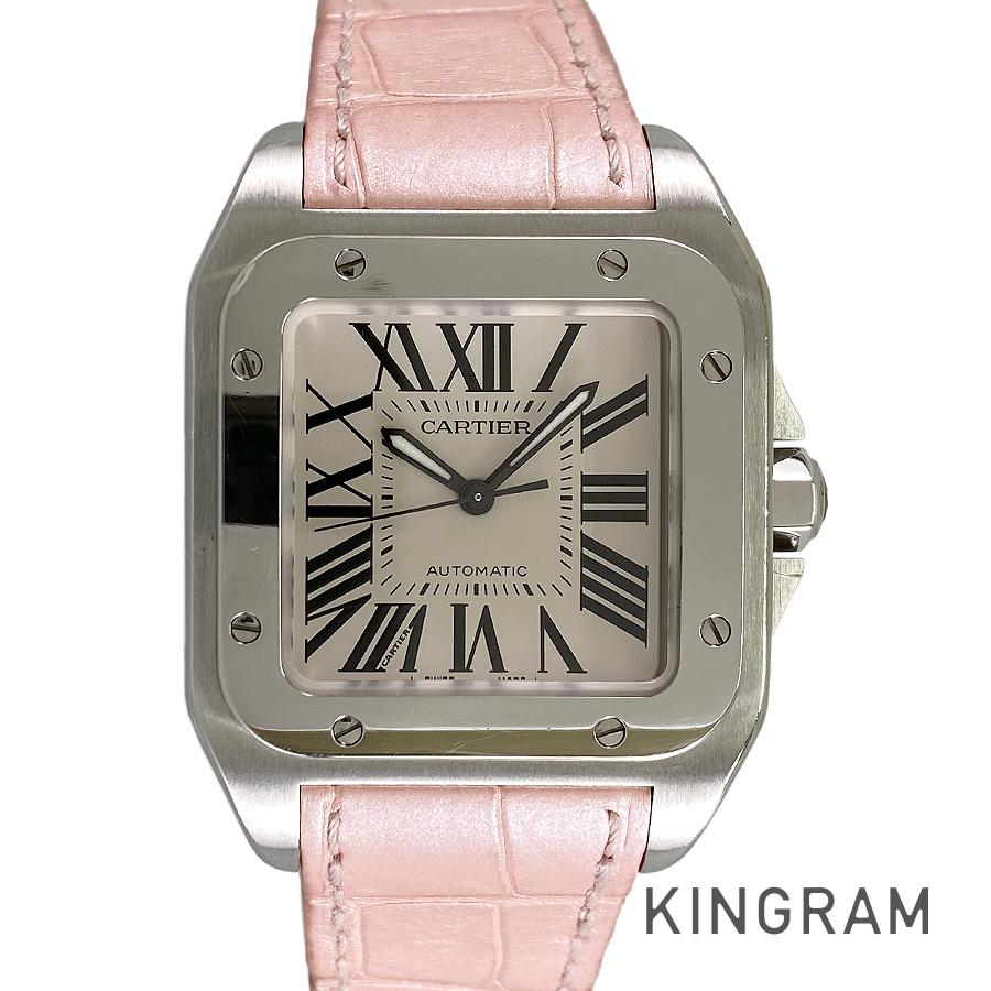 サントス100 W20126X8 ユニセックス 腕時計 ss【中古】