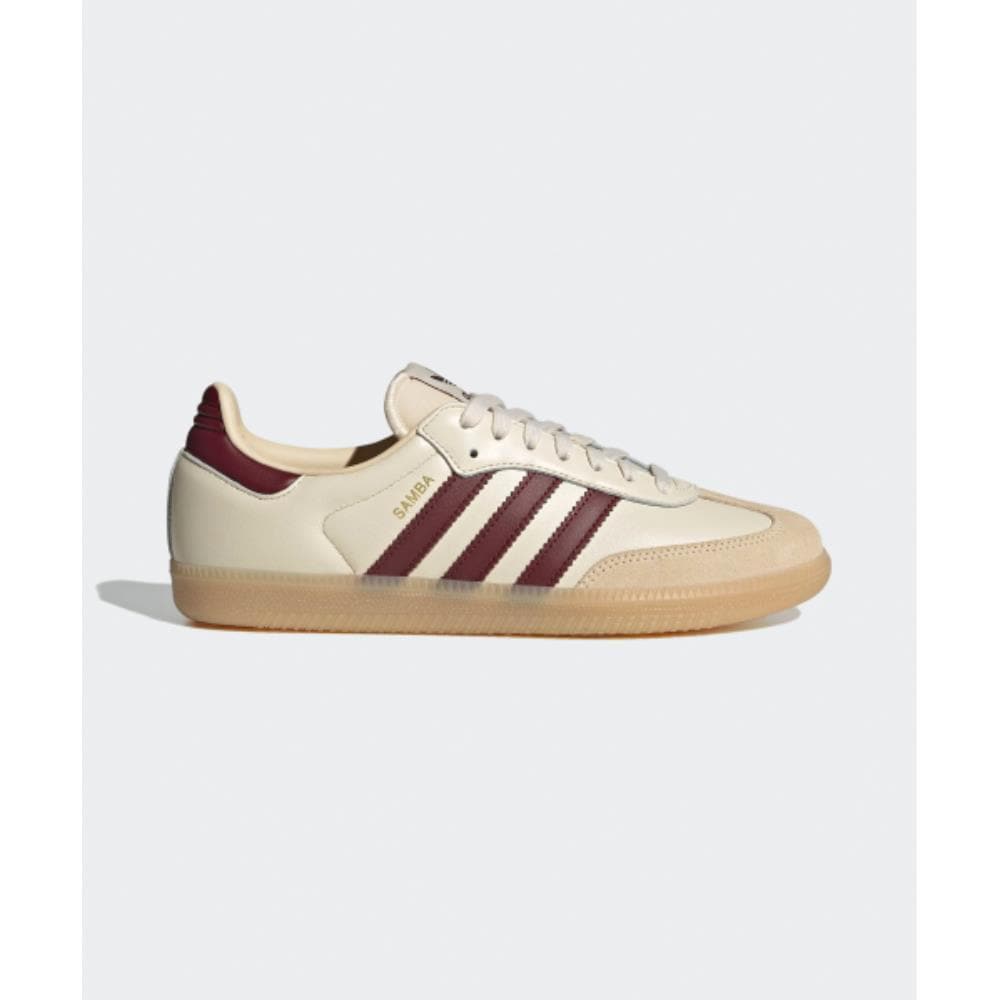 adidas Samba OG Wonder White Burgundy JS3830