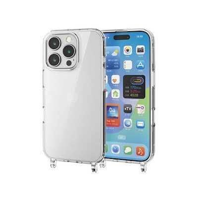 他サイト： エレコム PM-A24CHVCKSHCR クリア iPhone 16 Proの商品画像
