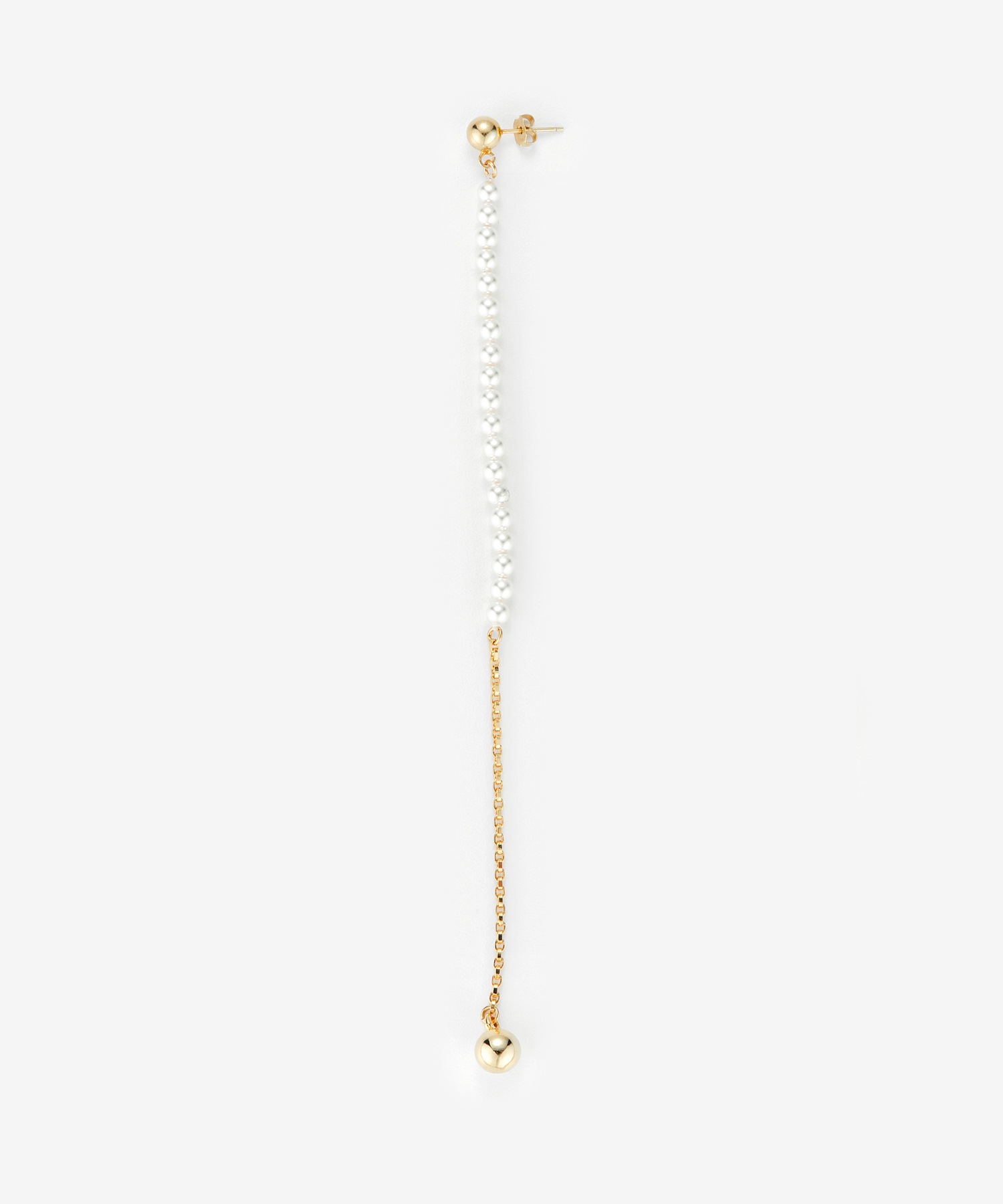 Long Pearl Single pierce