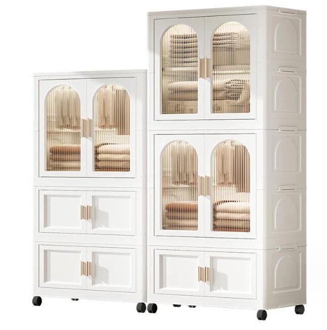 衣装収納ケース　衣装ダンスベイビー子供成人共通　整理箱　自由な設置　軽食整理箱ワードローブ　取付不要　折り畳み設計　収納ケース