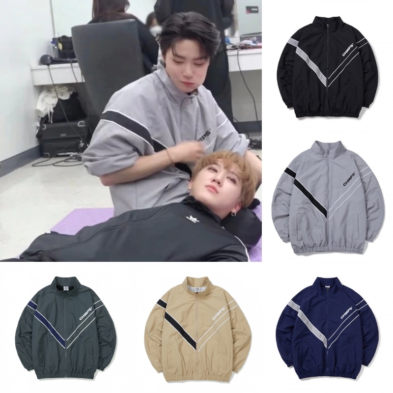 [BORN CHAMPS] CHMPS JACKET STRAY KIDS アイエン着用