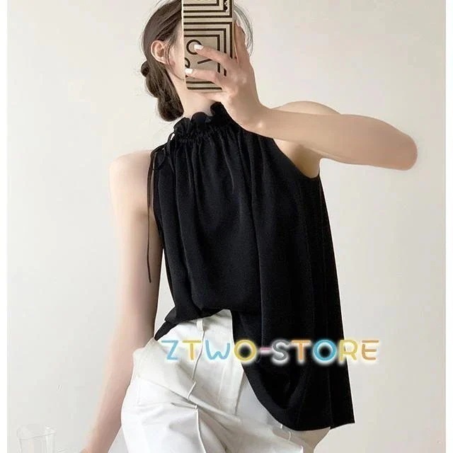 トップスTシャツカットソーカットソー シャツ シンプル トップス ノースリーブ ック カジュアル ノースリーブ 無地 チュニック ノースリーブ 夏 きれいめ 春 ブラウス 夏