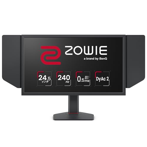 ベンキュージャパン BenQ ZOWIE XL2546X ゲーミングモニター (24.5型/Full HD/TN/240Hz/0.5ms/DyAc 2/Black eQualizer/VESA Sta