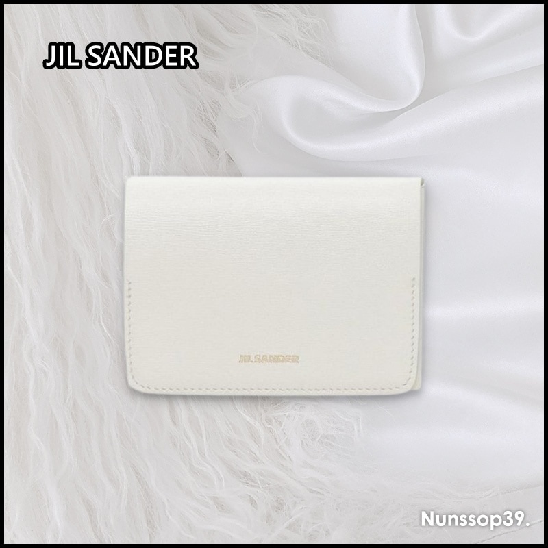 JIL SANDER ロゴフォールドカードウォレット